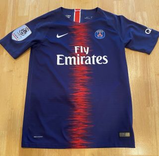 Mbappe 7 Nike Paris Saint Germain 2018 Psg Authentic Jersey Soccer.