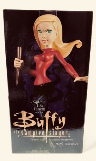 Tooned Up Electric Tiki Buffy - Buffy The Vampire Slayer Statue 18 Of 1000 Nrfb