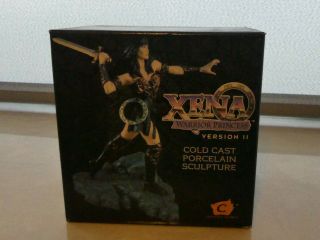Xena Limited Edition Cold Cast Porcelain Statue with Sword 1140/5000,  NIB 5