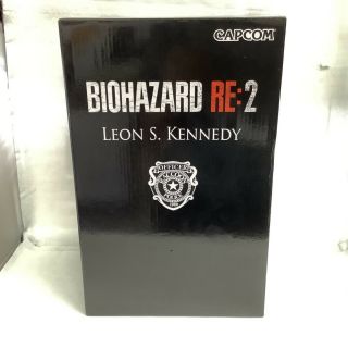 Capcom Resident Evil Re:2 Leon S Kennedy Figure Biohazard Collector Edition