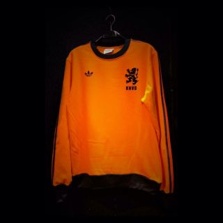 Holland 1988 Cruyff 14 Retro Sweatshirt // Men Soccer Jersey Football Shirt Val