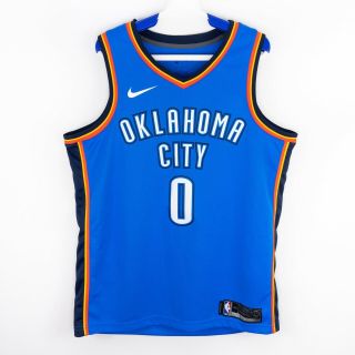 Nike Dri - Fit Nba Oklahoma City Thunder Russell Westbrook 0 Swingman Icon Jersey