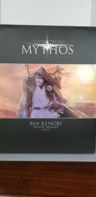 Star Wars Sideshow Collectibles Obi - Wan Ben Kenobi Mythos Statue
