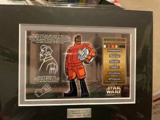 Acme Archives Limited Exclusive Star Wars Willrow Hood Character Key 54/100 Rare