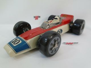 10 Race Car Indycar Indianapolis 500 Decanter 1970 Ezra Brooks
