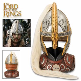 Uc3460 - Helm Of Eomer With Stand Lotr - Officially Licensed - Limited Edition