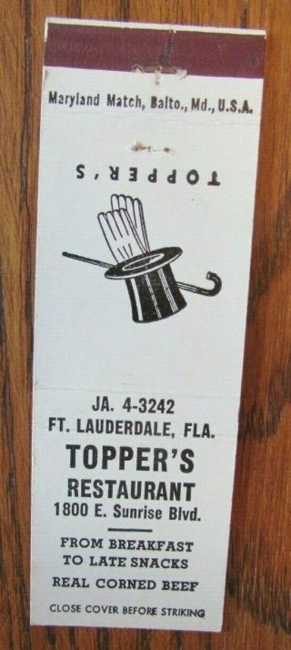 Fort Lauderdale,  Florida: Topper 