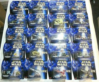 20 Star Wars Episode 1 Galoob Micro Machines 1999 On Cards