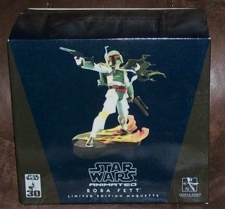 Star Wars Boba Fett Limited Edition Animated Maquette 468/7000