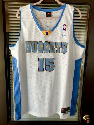 Vintage Nike Denver Nuggets Carmelo Anthony 15 Nba Jersey 90’s Vtg Jokic