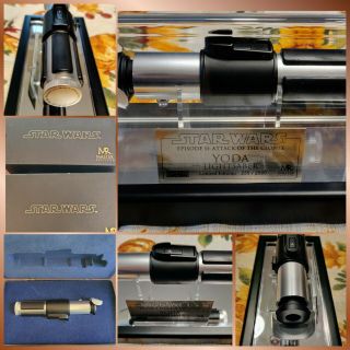 Master Replicas Star Wars Yoda Lightsaber 1:1 Scale Limited Edition Aotc
