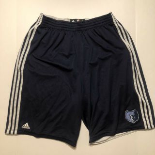 Adidas Memphis Grizzlies Team Issued Shorts Basketball Size 2xl,  2 Length Xxl Nba