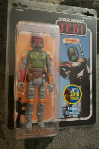 Sdcc 2018 Exclusive Gentle Giant Star Wars Return Of The Jedi 12″ Boba Fett