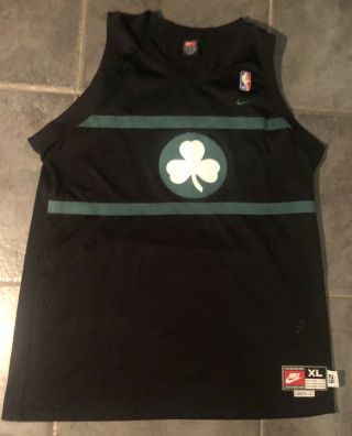 Boston Celtics Paul Pierce Nike Rewind 25 Mens Stitched Jersey Sz Xl,  2 Inches