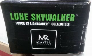 Star Wars Master Replicas Luke Skywalker Force Fx Lightsaber Collectible Sw - 212