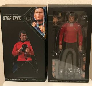 Qmx Star Trek Scotty 1/6 Scale Figure