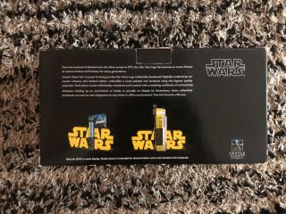 Gentle Giant Star Wars Collectible Rare Yellow Bookends Book End Logo Ltd.  3000 3