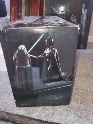 Sideshow Collectibles Star Wars Darth Vader vs Obi - Wan Kenobi Diorama - NOT OPEN 2