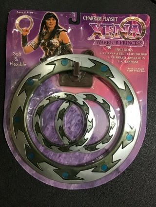 Chakram Playset Xena Warrior Princess —bracelets,  Belt Clip Holder—lucy Lawless