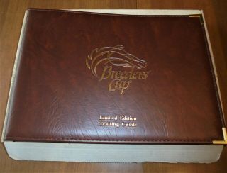 Horse Racing Breeders Cup Limited Edition Trading Cards Album Ec