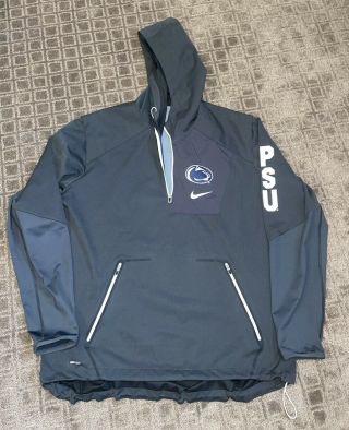 Nike Men’s Penn State Psu Team Issued 1/4 Zip Pullover Vapor Jacket Xl