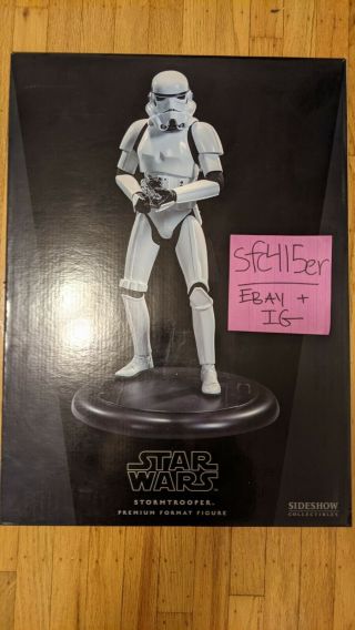 Star Wars Sideshow Collectibles Stormtrooper 2011 Premium Format 1/4 Statue