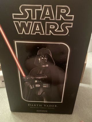Sideshow Collectibles Darth Vader Premium Format Statue Star Wars Damage