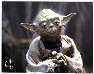 Yoda FRANK OZ Empire Strikes Back Star Wars Photo OFFICIAL PIX OPX 8x10 2