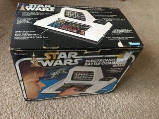 1979 Vintage Star Wars Electronic Battle Command Game W/ Box & All Paperwork,
