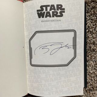 SDCC 2019 DEL REY EXCLUSIVE THRAWN Treason SIGNED HARDCOVER BOOK 3
