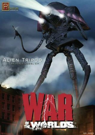 War Of The Worlds 2005 " Alien Tripod " Model Kit 1/144 Scale Pegasus Models