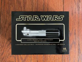 Star Wars Master Replicas Mini 0.  45 Scale Luke Skywalker Lightsaber Ep Iv: Anh