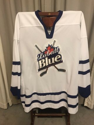 Labatt Blue - Ccm - Adult Xl - Sewn On Hockey Jersey