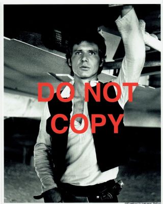 Harrison Ford Han Solo Star Wars 8x10 Photo Official Pix Opx Rare Image