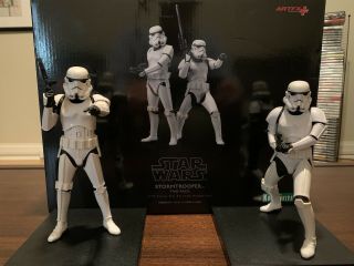 Kotobukiya Artfx,  Star Wars Stormtrooper 2 - Pack 1/10 Scale Pvc Statues