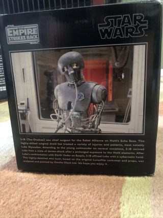 Star Wars Gentle Giant 2 - 1B Surgical Droid Light UP mini Bust Statue 3