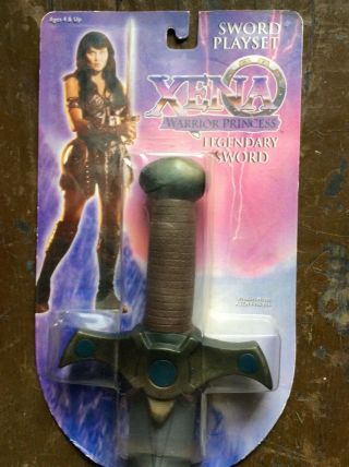Xena Warrior Princess Legendary Sword Toy Plastic playset 3