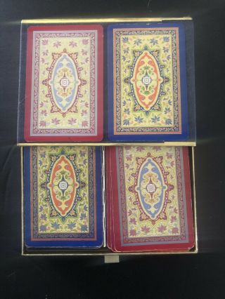 Vtg Congress Designer Series Playing Cards Double Deck - No Jokers