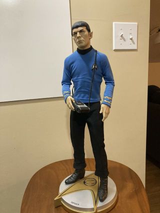 2004 Sideshow Star Trek Spock Statue 1/4 Scale Limited Ed.  132/1000