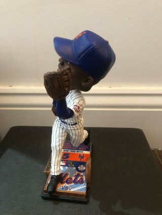Mike Cameron York Mets Legends of the Diamond Ticket Base Bobblehead 3
