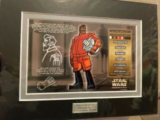 Acme Archives Limited Exclusive Star Wars Willrow Hood Character Key 53/100 Rare