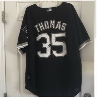Majestic Mlb Chicago White Sox Jersey Size 52 (xl - Xxl) Frank Thomas