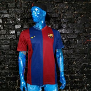Barcelona Barca Jersey Home Football Shirt 2006 - 2007 Nike Trikot Mens Size L