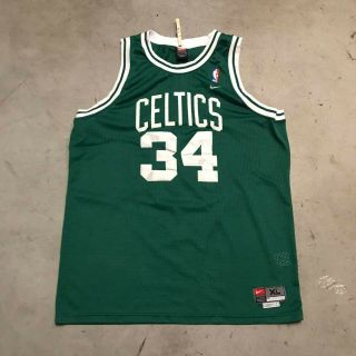 Nike Paul Pierce 34 Boston Celtics Green Jersey