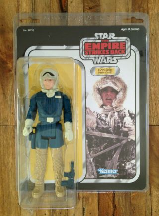 Star Wars Gentle Giant Jumbo Han Solo Hoth Outfit Kenner 12 " Figure