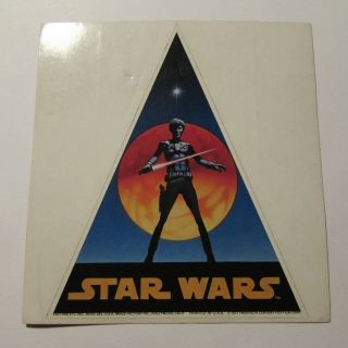 1976 Ralph Mcquarrie Star Wars Pre Release Sticker Rare