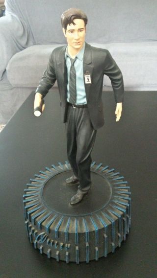 The X - Files Agent Fox Mulder Statue Limited Edition 12 " Figurine On Base