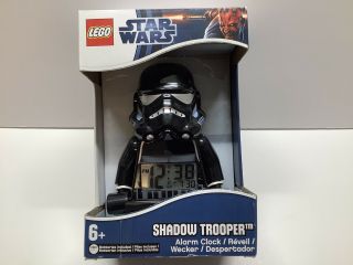Rare Lego Star Wars Shadow Trooper Alarm Clock 9005589 T - 2