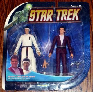 2009 Diamond Select Star Trek Iv The Voyage Home James Kirk Mr.  Spock Figure Set