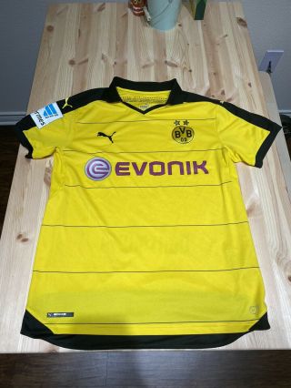 Borussia Dortmund Puma Home Soccer Jersey Large